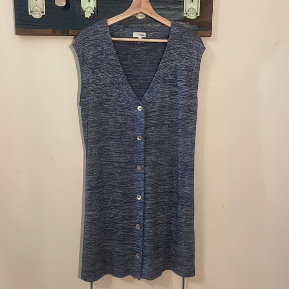 Wilfred Free Kemesky Heather Cloudy Sleeveless Dress Size Medium - Picture 6 of 16